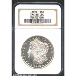 1898 S$1 MS65 Prooflike NGC.