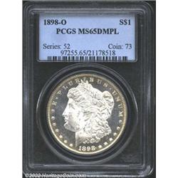 1898-O S$1 MS65 Deep Mirror Prooflike PCGS.