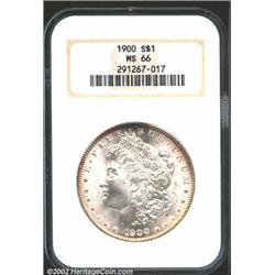 1900 S$1 MS66 NGC.
