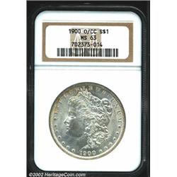 1900-O/CC S$1 MS63 NGC.
