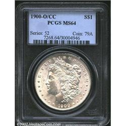 1900-O/CC S$1 MS64 PCGS.