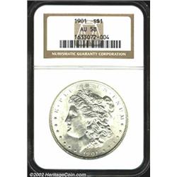 1901 S$1 AU58 NGC.