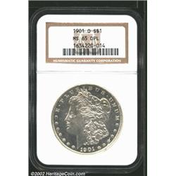 1901-O S$1 MS65 Deep Mirror Prooflike NGC.