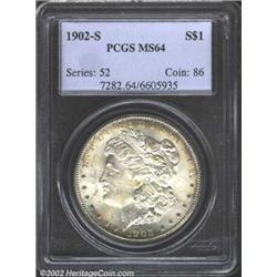 1902-S S$1 MS64 PCGS.