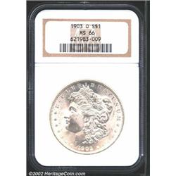 1903-O S$1 MS66 NGC.