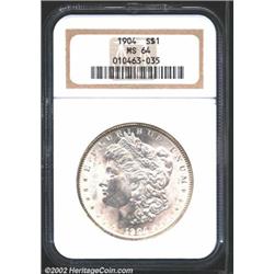 1904 S$1 MS64 NGC.