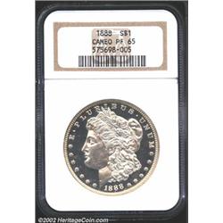 1888 S$1 PR65 Cameo NGC.