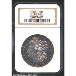 1895 S$1 PR63 NGC.