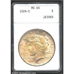 1924-S S$1 MS64 ANACS.