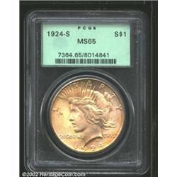 1924-S S$1 MS65 PCGS.