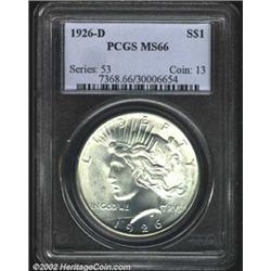 1926-D S$1 MS66 PCGS.
