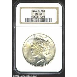 1926-S S$1 MS65 NGC.
