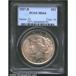 1927-D S$1 MS64 PCGS.