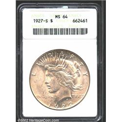 1927-S S$1 MS64 ANACS.