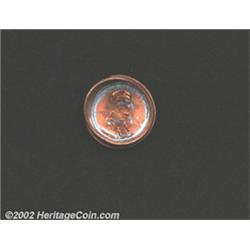 1999 1C Cent--Die Cap With a Second Coin Bonded--MS64 Red Uncertified.