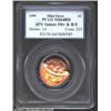Image 1 : 1999 1C Cent--65% Indent on the Obverse and Broadstruck--MS64 Red PCGS.