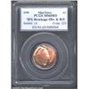 Image 1 : 1999 1C Cent--70% Brockage Obverse and Broadstruck--MS65 Red PCGS.