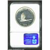 Image 2 : 1967 $1 Canadian Dollar--Double Struck in Collar--MS63 NGC.
