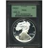 Image 1 : 1995-W S$1 Silver Eagle PR66 Deep Cameo PCGS.