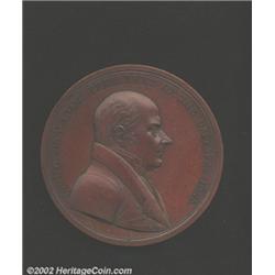 John Quincy Adams Indian Peace Medal PR63.