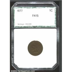 1877 1C Cent Fine 15 PCI.