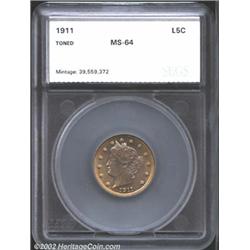 1911 5C Nickel MS64 SEGS.