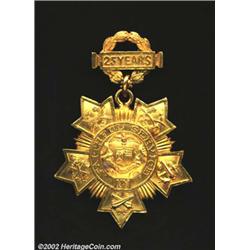 New York City Fire Department Gold Medal.