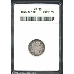1896-O 10C VF35 ANACS.
