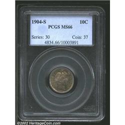 1904-S 10C MS66 PCGS.