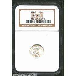 1908 10C MS66 NGC.