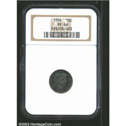 1896 10C PR66 NGC.