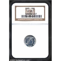 1903 10C PR65 NGC.