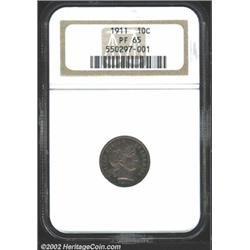 1911 10C PR65 NGC.