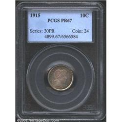 1915 10C PR67 PCGS.