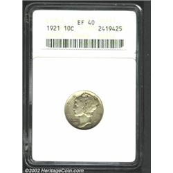 1921 10C XF40 ANACS.
