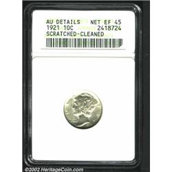 1921 10C--Scratched, Cleaned--ANACS.