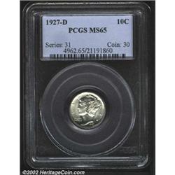 1927-D 10C MS65 PCGS.