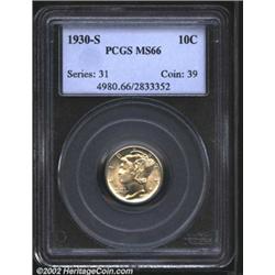 1930-S 10C MS66 PCGS.