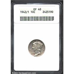 1942/1 10C XF40 ANACS.