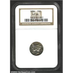1936 10C PR64 NGC.