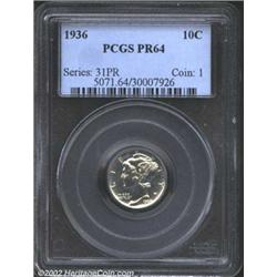 1936 10C PR64 PCGS.
