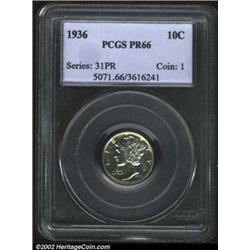 1936 10C PR66 PCGS.