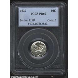 1937 10C PR66 PCGS.