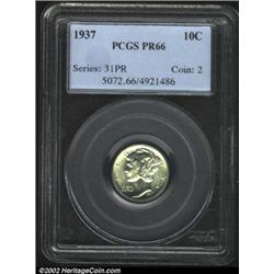 1937 10C PR66 PCGS.