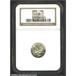 1938 10C PR65 NGC.