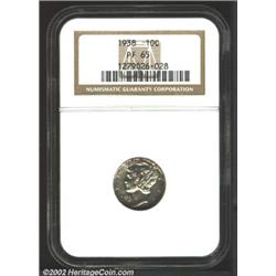 1938 10C PR65 NGC.