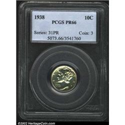 1938 10C PR66 PCGS.