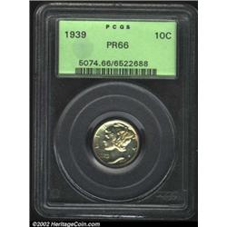 1939 10C PR66 PCGS.