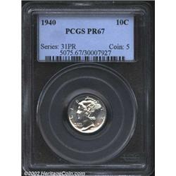 1940 10C PR67 PCGS.