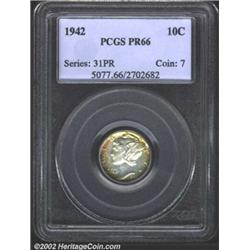 1942 10C PR66 PCGS.